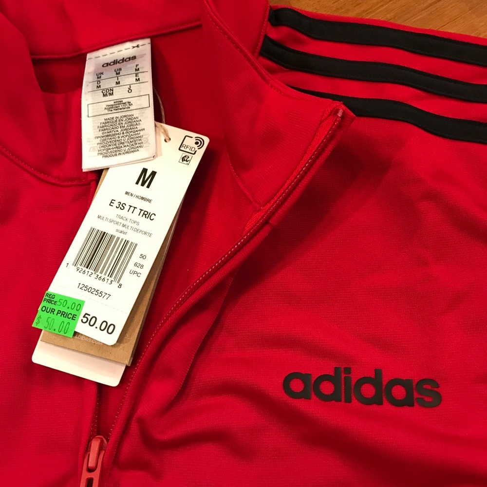 ADIDAS Essentials 3-Stripes Track Jacket - Picture 4 of 4